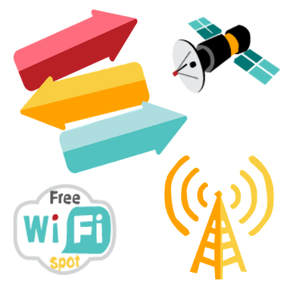 Getting Started with Mobile Internet Resources WiFi Satellite and Cellular Illustrations