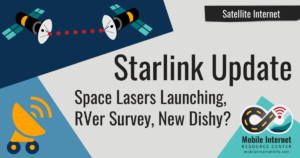 starlink space lasers launching rver survey new dishy starlink space lasers launching rver survey new dishy